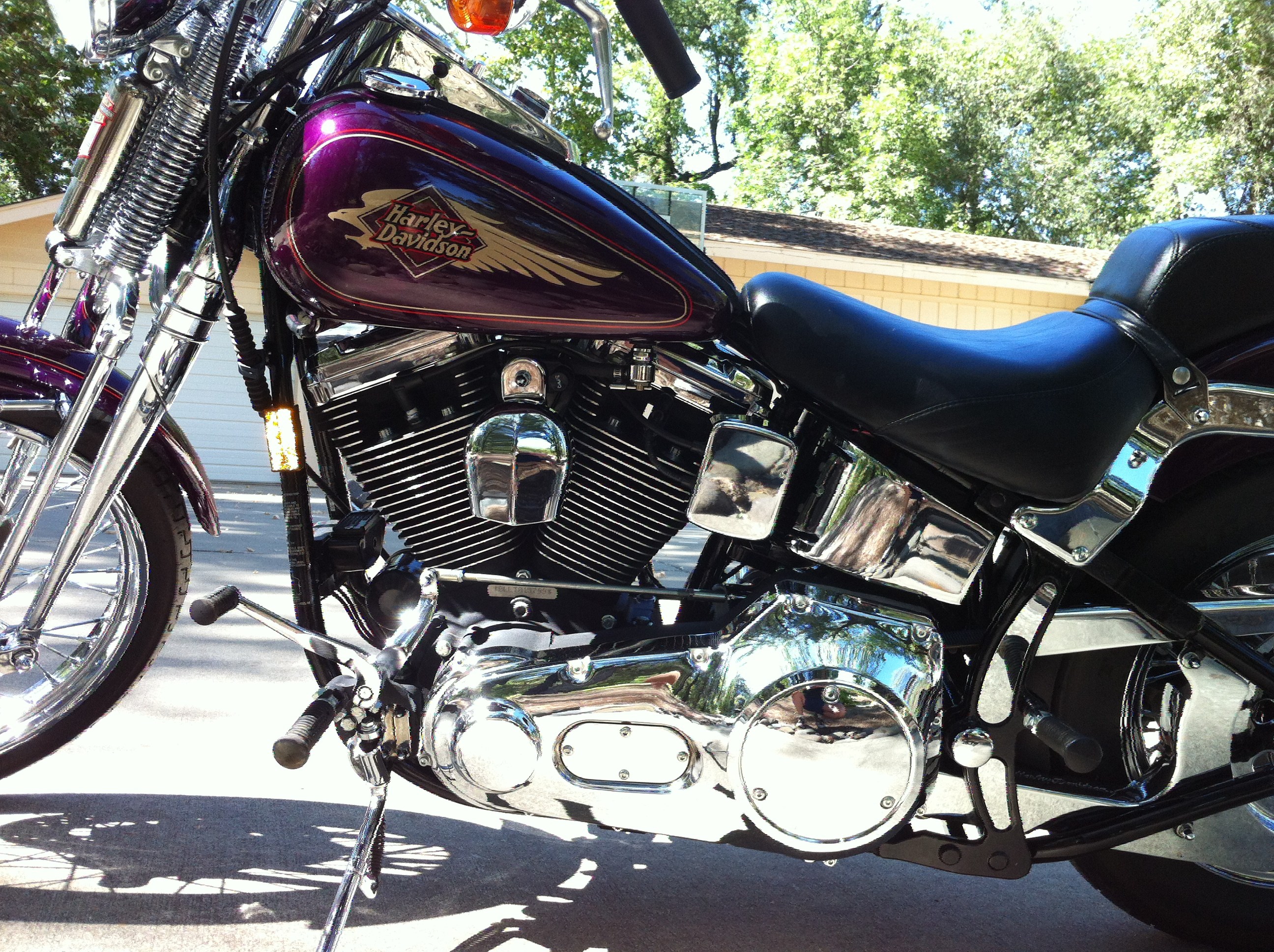 Harley Davidson Chico Ca >> 1995 Harley-Davidson® FXSTS Springer® Softail® (Purple ... Harley Davidson Chico Ca >> 1995 Harley-Davidson® FXSTS Springer® Softail® (Purple ...